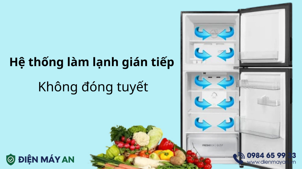 Tủ Lạnh Funiki 159 Lít HR T6159TDG - công nghệ làm lạnh